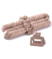 New ETERNAL MUSE HAIR Overnight Curls Zero-Heat Curling Set Mini, Cafe Mocha