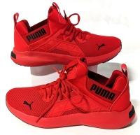PUMA Men's Softride Enzo NXT: High Risk Red, Black (Size 11.5)