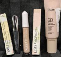 [See Desc] 3 Makeup Products: Clinique Mascara Black Onyx 6mL & Clinique All-Over Consealer 6mL Alabaster CN10 & Dr. Jart Beauty Balm SPF 40 Light Medium - Medium 40mL