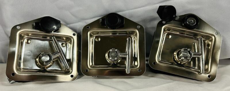 3 RV Door Locks/Latches with Keys