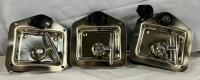 3 RV Door Locks/Latches with Keys