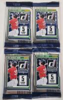 2025 Panini Donruss MLB Baseball Sealed Trading Card Wax Packs , Four (4) Packs