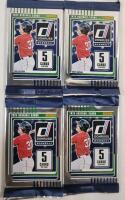 2025 Panini Donruss MLB Baseball Sealed Trading Card Wax Packs , Four (4) Packs