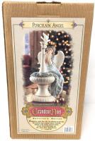 Vintage Grandeur No&euml;l Collector's Edition 12" Porcelain Angel, Small Chips to Grass Tips