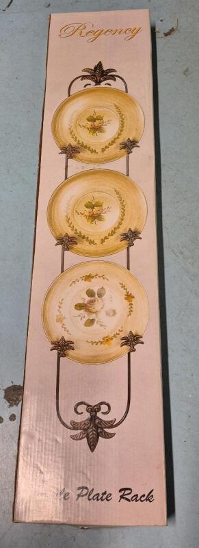 New Regency Triple Plate Rack 46" Long