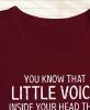 New Women&rsquo;s XXL Casual Long Sleeve T-Shirt Crew Neck, 100% Polyester Regular Length Machine Washable Stock photos added &lsquo;&rsquo; You Know That Little Voice Inside Your Head&hellip;&rsquo;&rsquo; - 4
