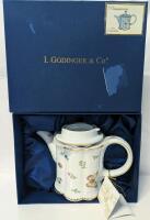 As-New Vintage L. Godinger & Co Primavera Teapot, Approx 6" Tall