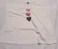 New Women's Sz. Large Sleeveless Graphic Shirt