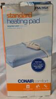As New Conair Standard Heating Pad. 12" by 14"