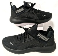 PUMA Men's Softride Enzo NXT Wide: Black, Castlerock (Size 10)