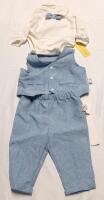 New Three-Piece Toddler Bowtie Vest Outfit