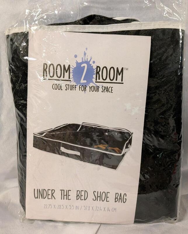 As New Room 2 Room Under the Bed Shoe Bag. 22.75" by 28.5" by 5.5"