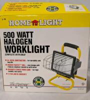 New Home Light 500 Watt Halogen Worklight.