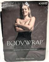 New Size 4XL (26-28) Women's BODYWRAP Shapewear : The Catwalk High-Waist Panty For Firm Support (Black), Retails $50