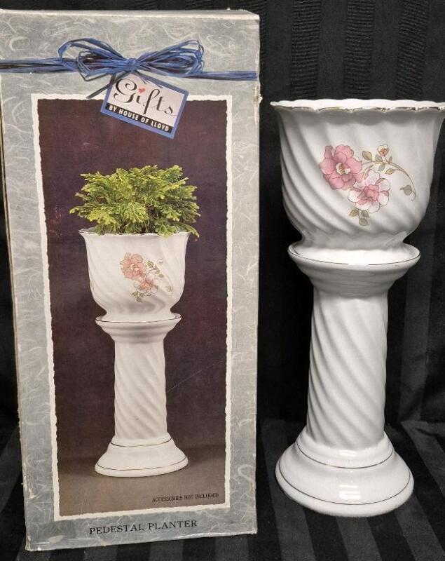 As New Pedestal Planter 14" Tall