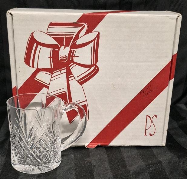 4 As New Crystal Paul Sebastian Mugs 10oz