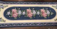Runner Rug Floral Pattern 22.5" by 62.5"