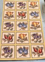 Geniune Hand-Made Oriental Area Rug Tge Millennium Collection 3 by 5ft Fruit Pattern