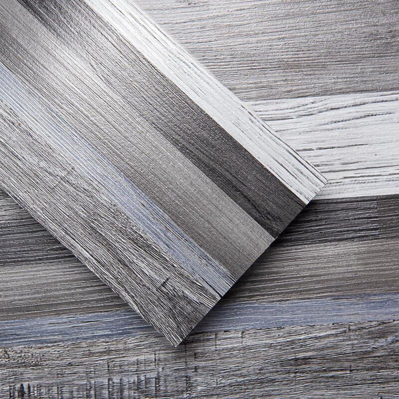 New Art3d 36 Piece Pack of 54 Square Feet Wood Look Vinyl Floor Sticker Waterproof for Bedroom Living Room Kitchen Trailer Gray