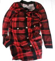 New Men's Sz. Medium Plad Button Jacket