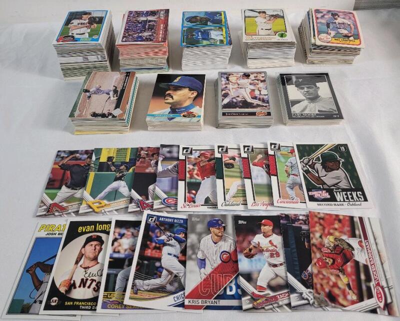 1979 - 2024 MLB Baseball Trading Card Singles , 700+ Trading Cards . Leaf , Topps , UD , Donruss