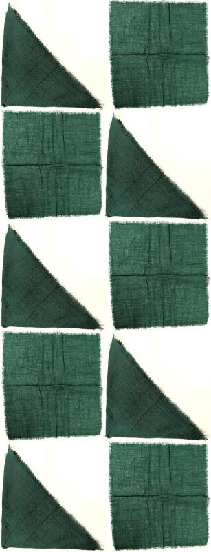 10 New Linen-Like Woven Square Dinner Napkins, 12" &times; 13" Each