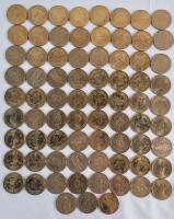 Seventy-Five (75) 1986 - 1990 Kitchener-Waterloo Octoberfest Tokens .