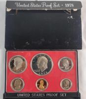 1978 USA Proof Coin Set in Case .