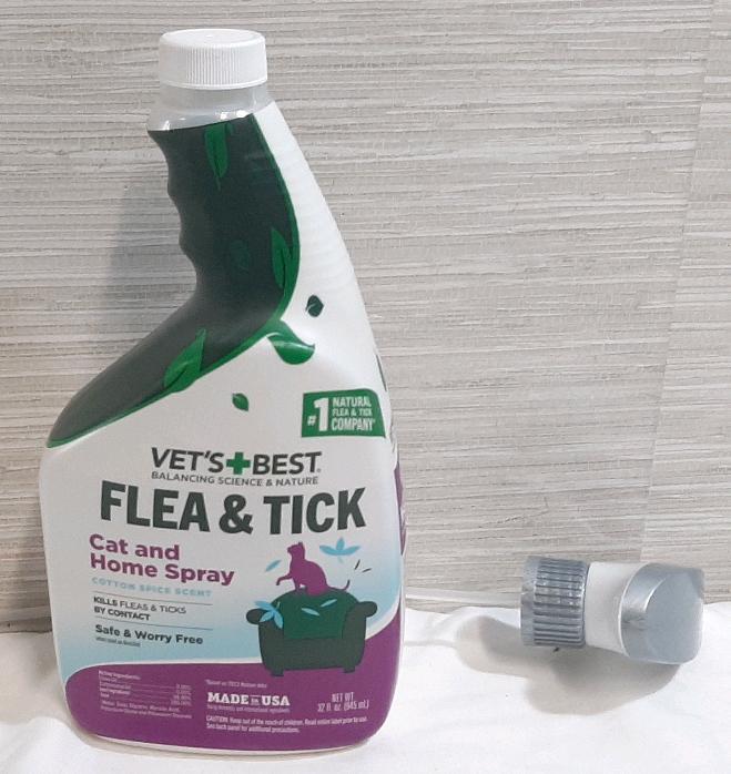New Vet's Best Flea & Tick Cat and Home Spray