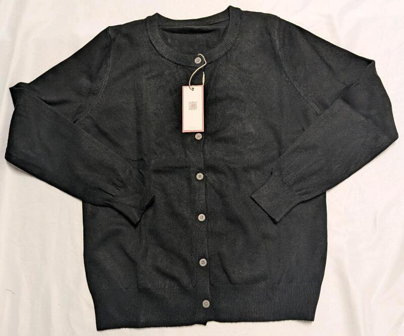New Size Large Women's Soft Button Up Top