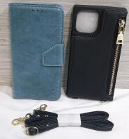 2 New Leather Wallet Phone Cases