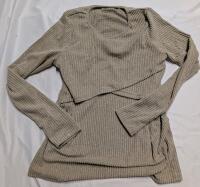 New Size Large Women's Long Sleeve Soft Top