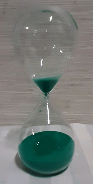 New Glass Hourglass