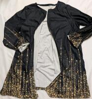 New 3xl Adult Open Front Long Sleeve Shirt.
