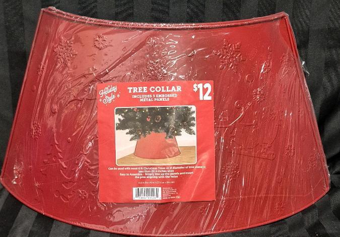 New Metal Embossed Tree Collar - 22.5" Diameter & 10" Tall