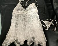 New Size 1XL Women's Nightie with Matching G-string.