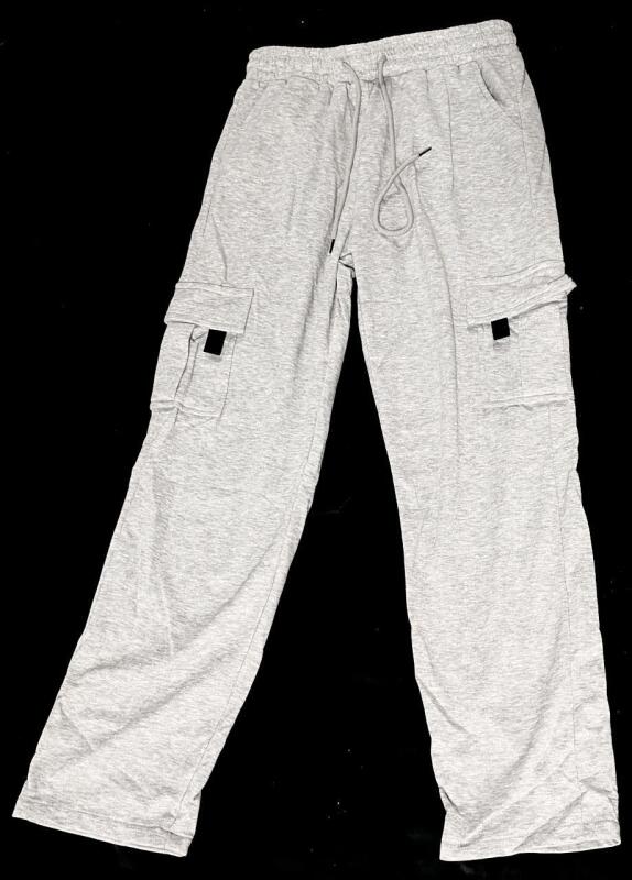 New Size Med Men's Lightweight Cargo-Style Jogging Pants