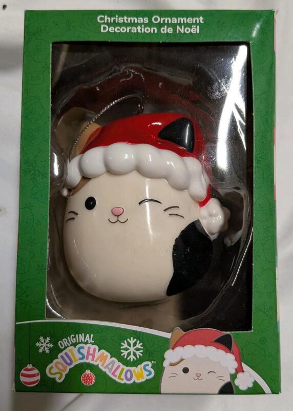 New Original Squishmallows Christmas Orniment. Ornament approximately 3" Tall