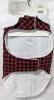 New Dog Size LG (Back Length 16") Winter Plaid Dog Sweater - 3