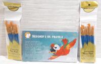 Lot ofnArt Brushes & Oil Pastels