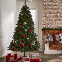 New NOMA Pre-Lit Dresden Christmas Tree with Tree Stand, 450 Colour-Changing LED Lights, 7-ft#151-8568-2 Retails for $249.99