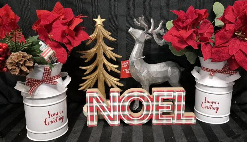 New Christmas Decor Lot Tallest is 12"