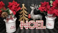 New Christmas Decor Lot Tallest is 12"