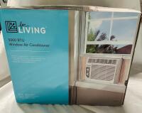 As-New For Living 5000 BTU Window Air Conditioner - Retails for $149.99 [48 Hour R&T Warranty - See Description]