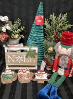 Large New Christmas Decor Lot - Tallest 19" Nutcracker Shelf Sitter