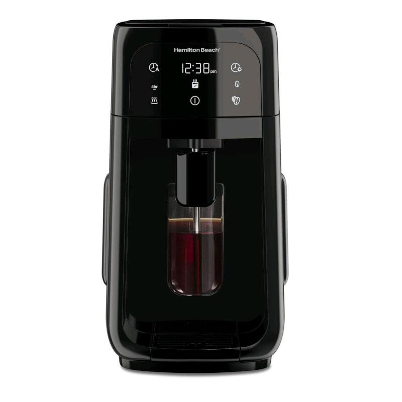 New HAMILTON BEACH Programmable One-Press Dispensing 12-Cup Coffee Maker 47602, Retails $199.99!