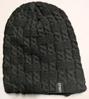 New Big One Size Fits Most Beanie. 11" from Peak to Rim..