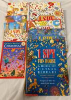 11 "I Spy: A Book of a picture Riddles Booms" Both Hardcover and Softcover