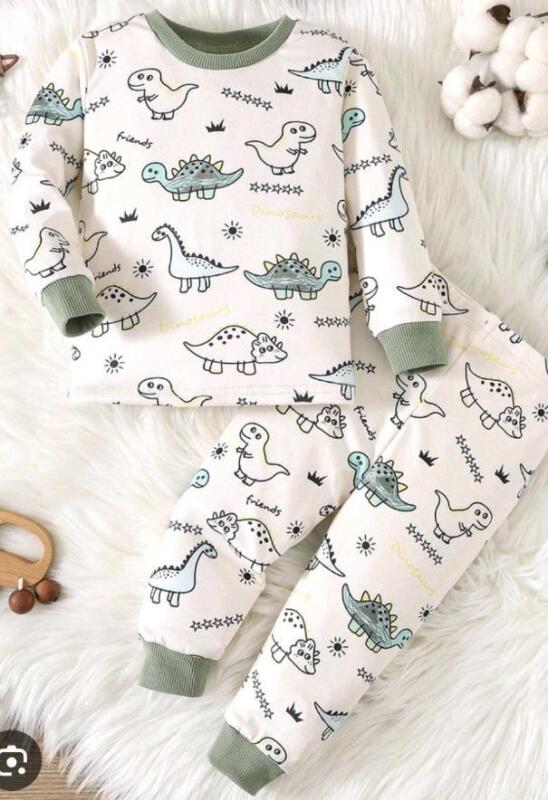 New sz 3Year Kid's Dinosaur PJ's
