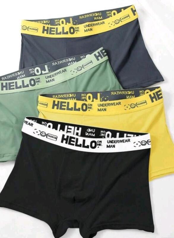 4 New sz L Men's Seamless Boxer Briefs